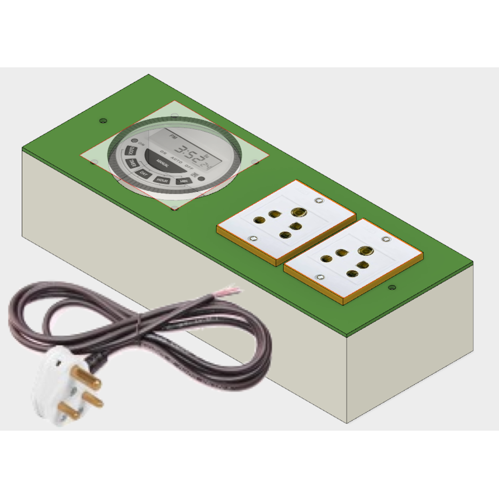 Timer TM619 with Junction Box Fully Assembled TSKTECH.IN