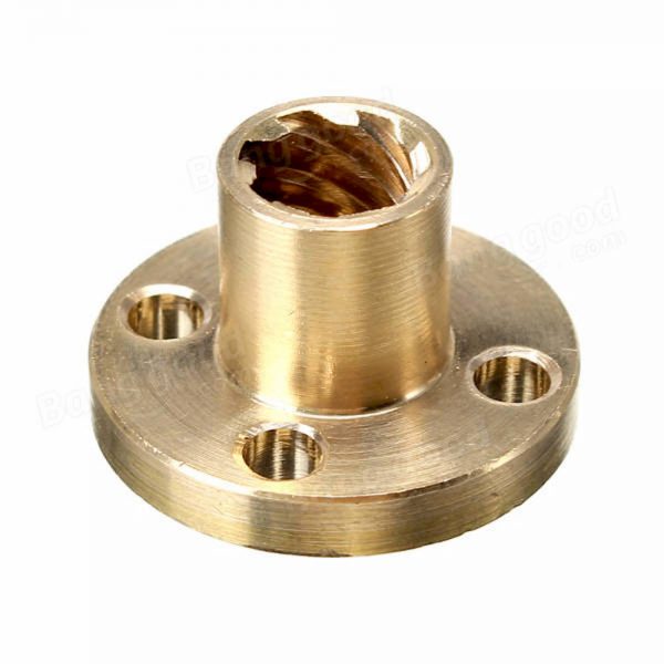 T8 Copper Brass Nut - Image 2