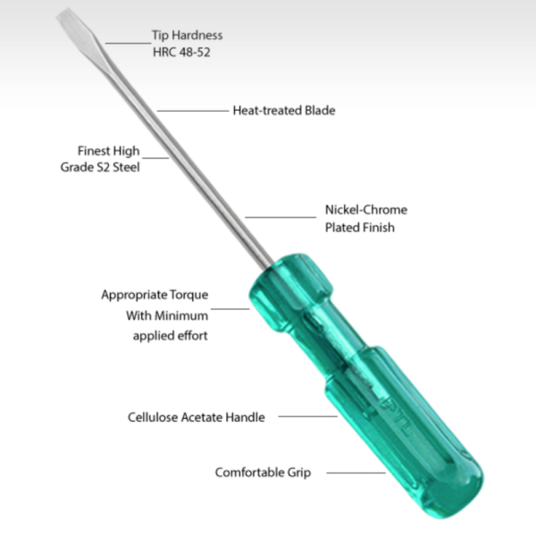 Nut Driver with Handle for Nut Size M3 / M4 / M5 - Image 5