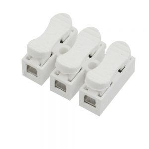 3Way Quick Wire Connector Terminal Block Spring Connector (Pack of 5)