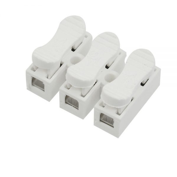 3Way Quick Wire Connector Terminal Block Spring Connector (Pack of 5)