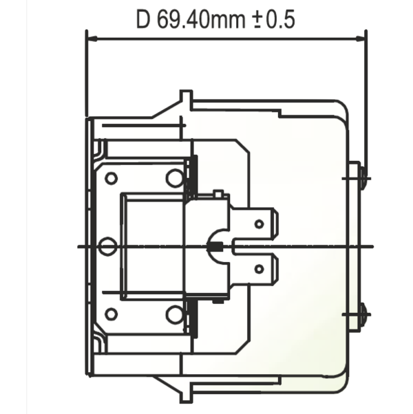 16AMPS Double Pole Contactor for On/Off Control of Loads - Image 4