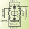 16AMPS Double Pole Contactor for On/Off Control of Loads - Image 2