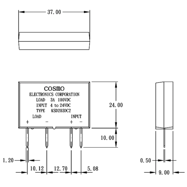 Solid State Relay SSR DC to DC - Image 2