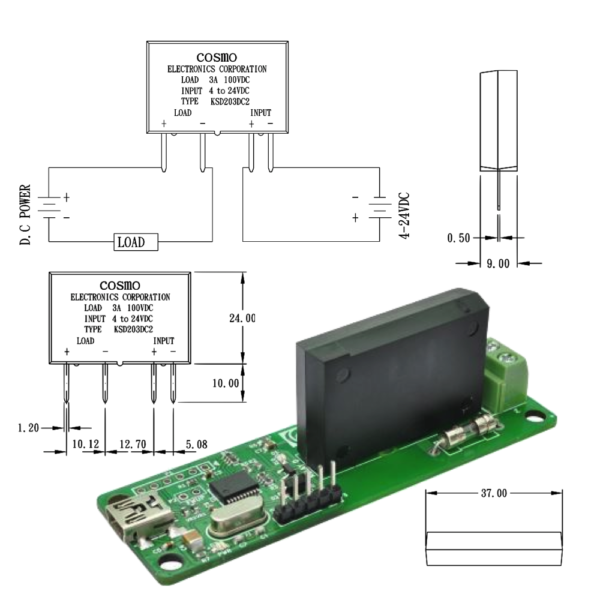 Solid State Relay SSR DC to DC - Image 4