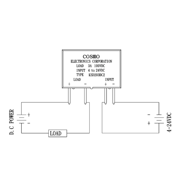 Solid State Relay SSR DC to DC - Image 3