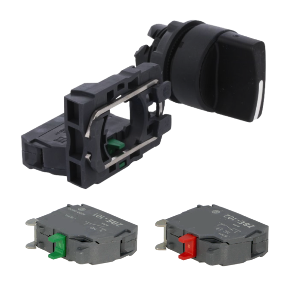 Plastic 2 Way Selector Switch with Elements - Image 3
