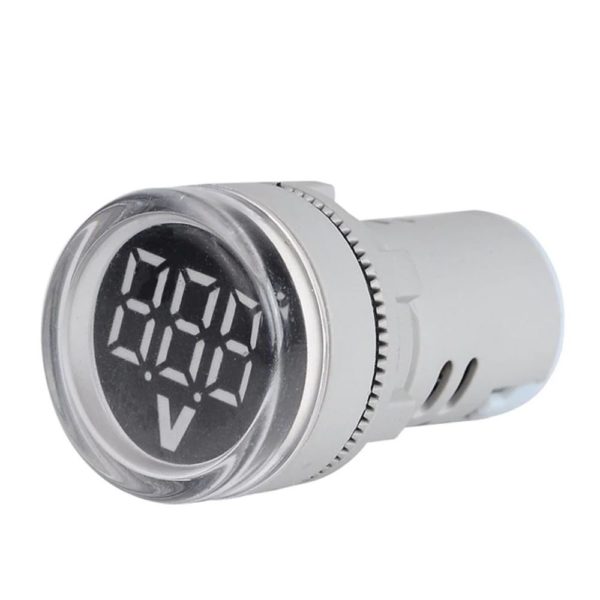 LED Voltmeter Signal Lights Digital Display Gauge Volt Voltage Meter Indicator Lamp Tester Measuring Range AC 60-500V - Image 8
